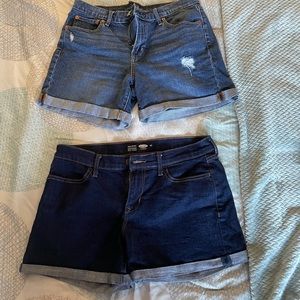 Two pairs of shorts (Old Navy and Gap) Size 10/29
